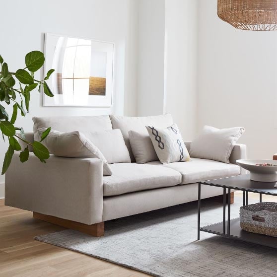 West Elm Harmony Sofa modern upholstered sofas