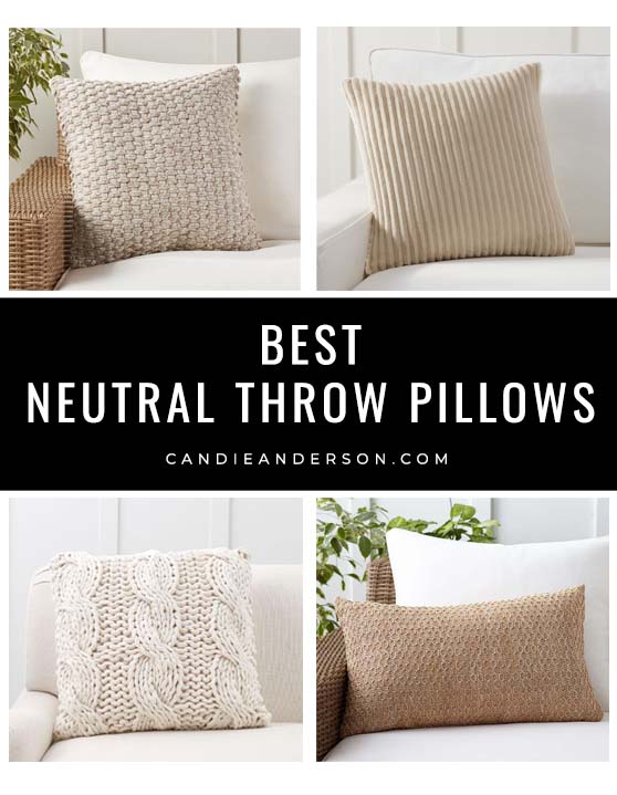 neutral pillows