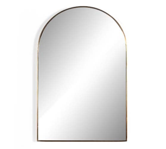 Pottery Barn Corey Arch Wall Mirror Rose Gold arched mirrors