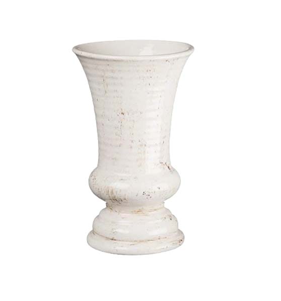 Sullivans Modern Farmhouse Decorative Ceramic Vase best rustic vases white