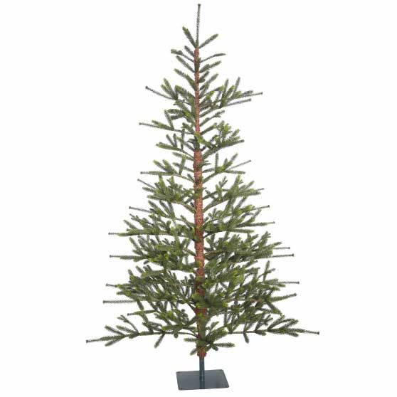 The Holiday Aisle Bed Rock 7' Pine Artificial Christmas Tree best artificial sparse christmas trees