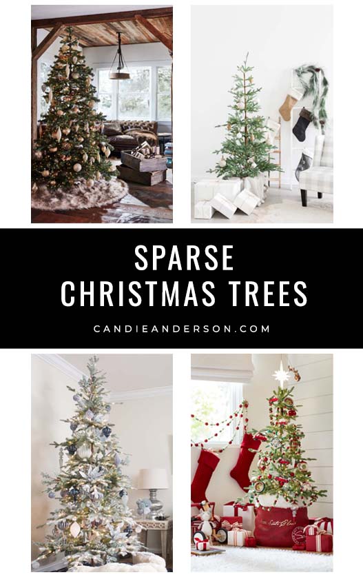 The Best Sparse Christmas Trees In Every Size Candie Anderson