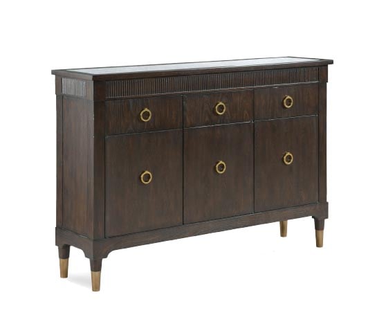 Fairfield Child Provence 60'' Wide 3 Drawer Sideboard Graphite best marble sideboards