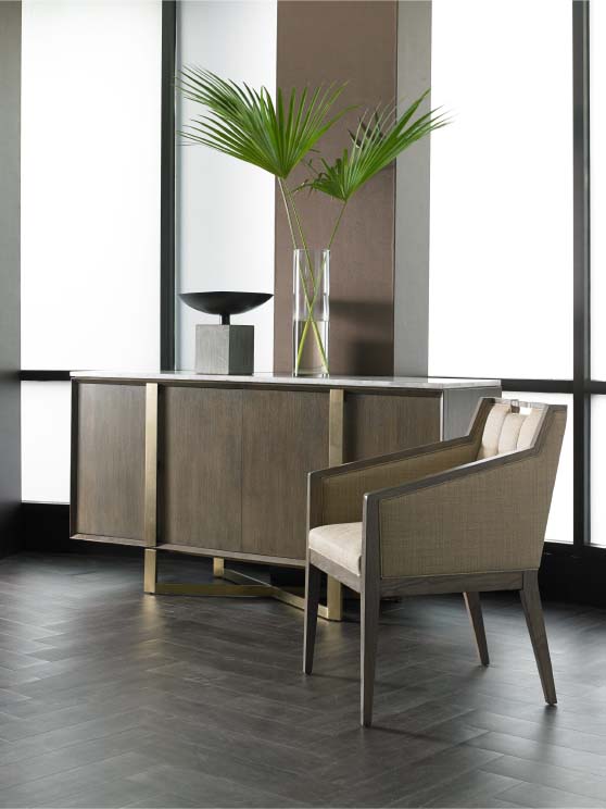 Hickory White 72'' Wide Credenza best modern marble sideboards