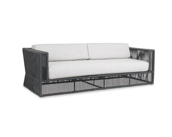 Amira Outdoor Sofa, Dark Gray best outdoor rope sofas