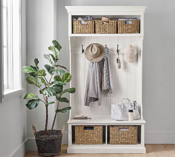 The Best White Hall Trees For Your Entryway Or Mudroom! Candie Anderson