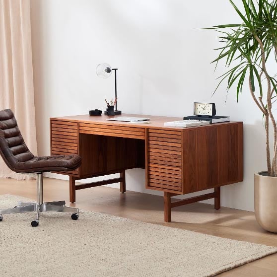 West Elm Bryce Executive Desk (64") best midcentury modern executive desks