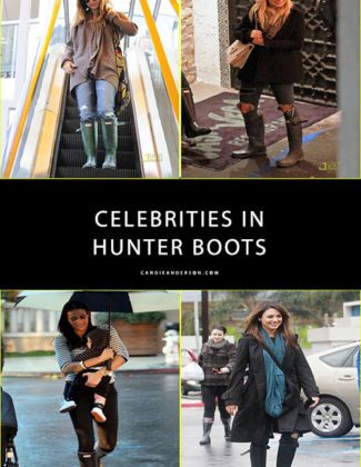 Style expert Candie Anderson shares the top celebrities in Hunter boots! Check out Rachel Bilson, Mila Kunis, Paula Patton and Nicole Richie.