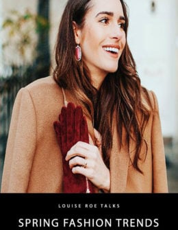 Louise Roe joined Candace Rose Anderson of the website Candie Anderson to dish on the top spring fashion trends. Original image courtesy of Twitter.