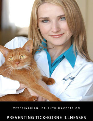 Veterinarian, Dr. Ruth MacPete joined journalist and blogger, Candace Rose Anderson of the website Candie Anderson to share tips pet owners can take to help prevent tick-borne illnesses.