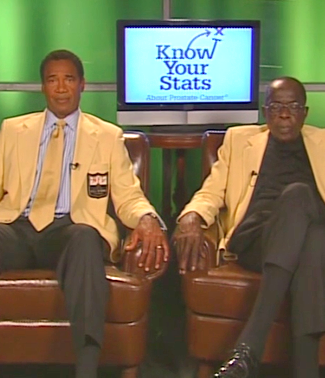 NFL Hall of Famers Deacon Jones and Mike Haynes joined journalist and blogger Candace Rose Anderson of the blog Candie Anderson to discuss prostate cancer. They shared how they were both diagnosed, treatment options and how they are bringing more awareness to the disease.