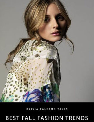Olivia Palermo joined journalist and blogger, Candace Rose Anderson of the website Candie Anderson to dish on the top fall fashion trends. Original image courtesy of Twitter.
