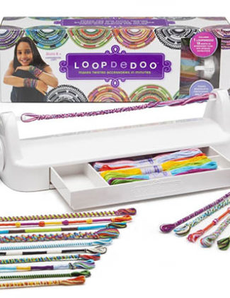 The Loopdedoo Spinning Loom Kit and Friendship bracelet is one of the top Easter toys!