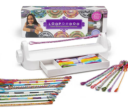 The Loopdedoo Spinning Loom Kit and Friendship bracelet is one of the top Easter toys!
