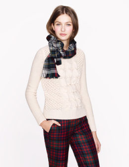 J.Crew Handknit popcorn sweater. J.Crew