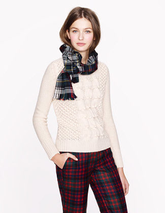 J.Crew Handknit popcorn sweater. J.Crew