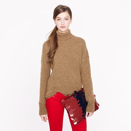 J.Crew Collection chunky turtleneck sweater. J. Crew