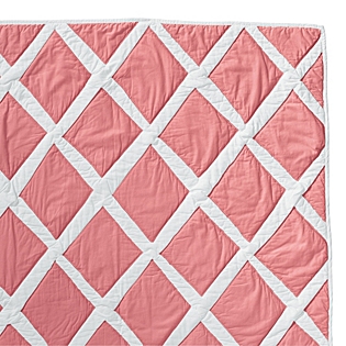 Serena & Lily Punch Diamond Quilt. SerenaandLily.com