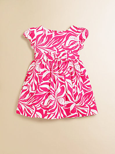 Infant's Linney Dress & Bloomers Set in Orchid Pink. Saks Fifth Avenue easter 