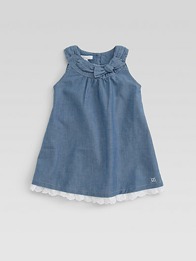Easter Gucci Infant's Chambray Dress
