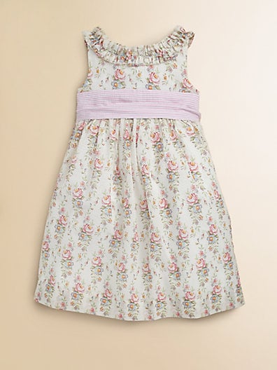 Easter Ralph Lauren Toddler's & Little Girl's Floral Seersucker Dress