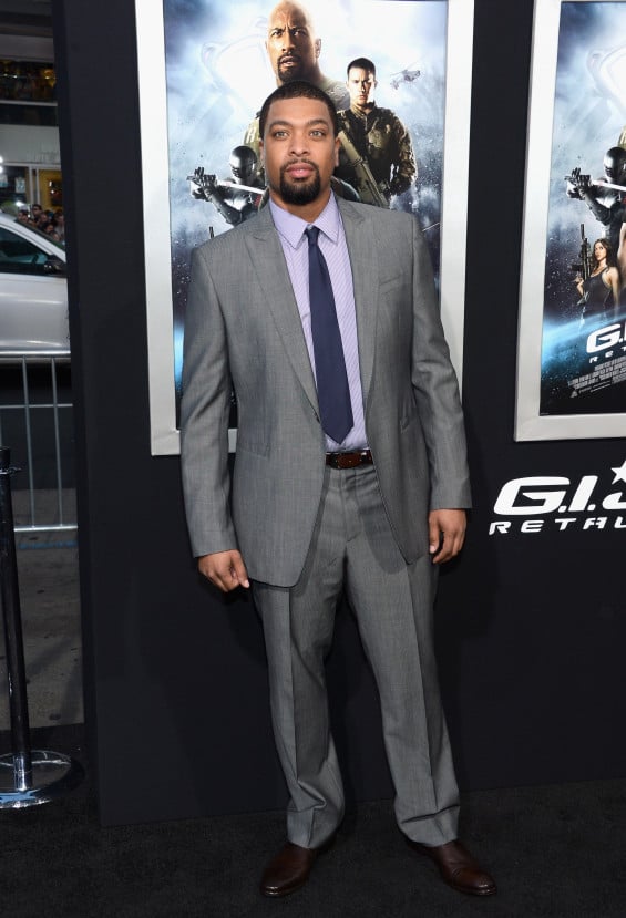 HOLLYWOOD, CA - MARCH 28: Actor DeRay Davis arrives at the Premiere of Paramount Pictures' "G.I. Joe: Retaliation" at TCL Chinese Theatre on March 28, 2013 in Hollywood, California. (Photo by Jason Kempin/Getty Images) 