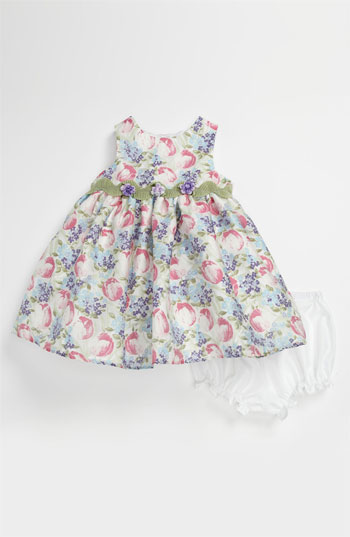 Pippa & Julie Burnout Tulip Dress & Bloomers (Infant) Easter