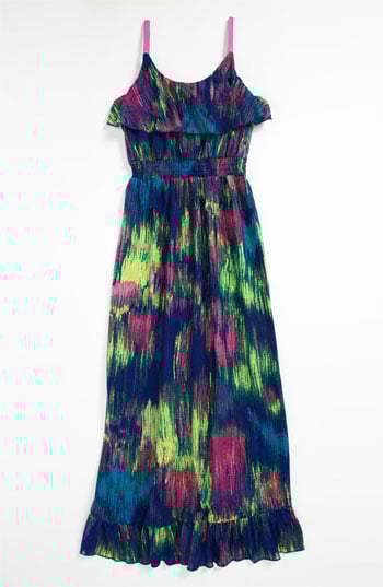 Fire Maxi Dress in Navy Multi. Size: Small, Medium, Large, X-Large. Nordstrom Easter