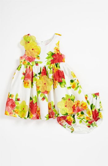Iris & Ivy Floral Shantung Dress & Bloomers (Infant). Nordstrom