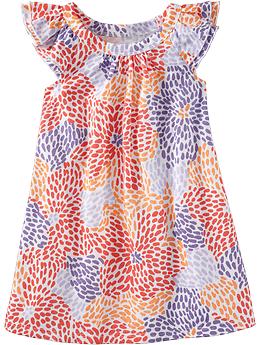 Old Navy Printed Flutter-Sleeve Dresses. OldNavy.com Easter 
