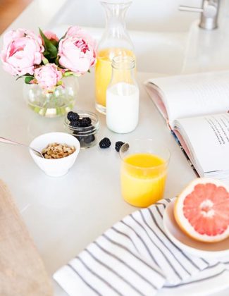 According to Dr. Donnica Moore, when grapefruit is eaten as part of a healthy well balanced diet, it can help reduce the risk of chronic diseases. It can help support the immune system, it can help us with our weight management goals.