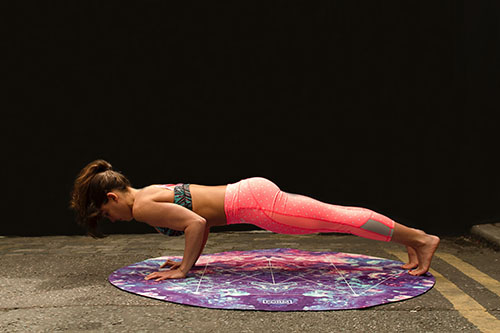 According to physician and running expert, Dr. Antoinette Cheney "Anytime you can increase your core strength, it's definitely beneficial to running because as you get tired, if you have a weak core it makes everything sort of collapse on itself. If you have a strong core, which is what doing a lot of planks will give you, it can definitely aid you as you start to get tired."