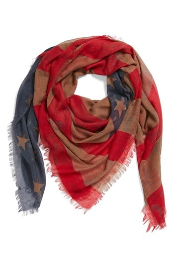 Roffe Accessories American Flag Scarf
