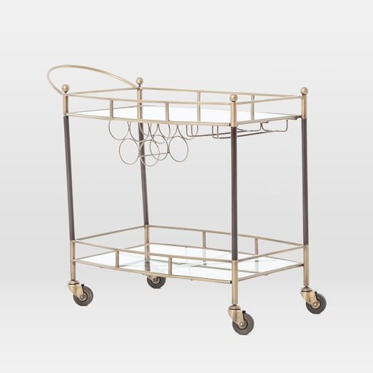 Aster Bar Cart West Elm