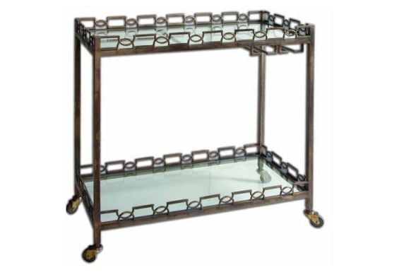 Nicolette iron Bar Cart