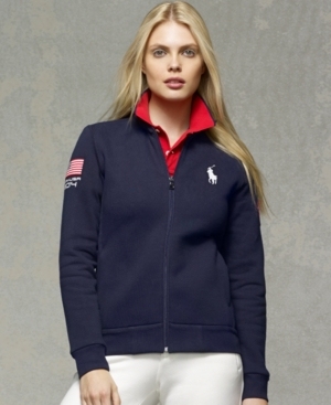 Team USA Mockneck Jacket by Lauren Ralph Lauren. Macy's