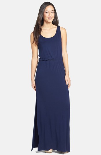 Felicity & Coco JERSEY TANK MAXI DRESS (NORDSTROM EXCLUSIVE) in Navy. Nordstrom