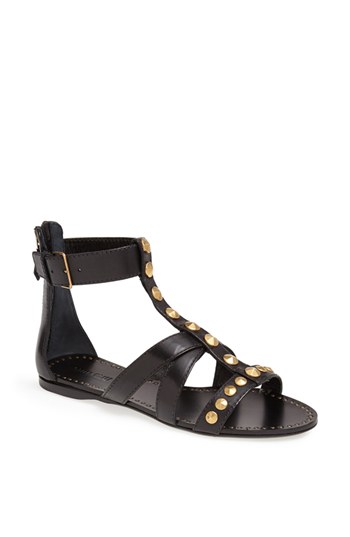 Miu Miu Studded Cage Sandal