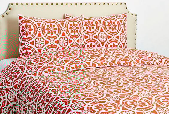 GLOBAL-CHIC STYLE Medallion Duvet Set, Cinnabar