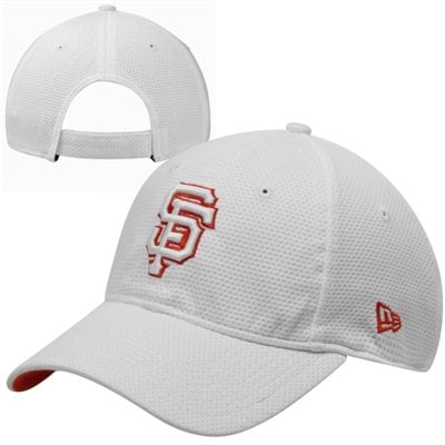 New Era San Francisco Giants Ladies Tech Essential Adjustable Hat in White