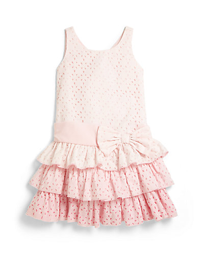 Biscotti Toddler's & Little Girl's Tiered Eyelet Dress
