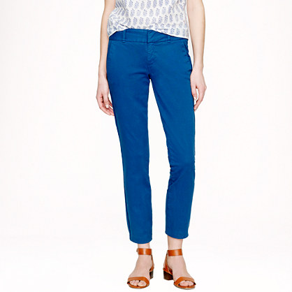 J.Crew ANDIE CHINO item 04257 in Seaport Blue
