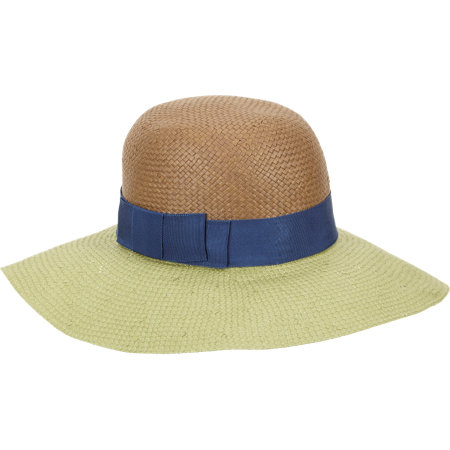 LANVIN Colorblock Wide-Brim Hat