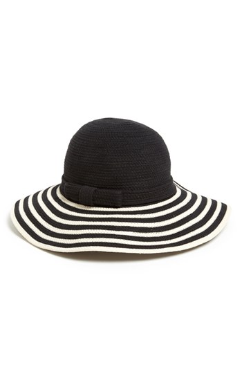 kate spade new york stripe sun hat