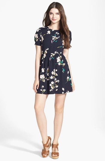 Soprano Short Sleeve Skater Dress (Juniors)