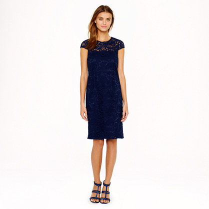  J. Crew Collection lace shift dress Collection lace shift dress Collection lace shift dress Collection lace shift dress PRODUCT DETAILS We kept the silhouette of this dress simple and classic to flaunt the intricate design of the Venetian lace, a type of needlework that dates back to the 17th century. We kept things modern with an illusion neckline and flattering cap sleeves. Straight silhouette. 41 1/4" from high point of shoulder (based off size 6). Cotton. Back zip. Lined. Dry clean. Import. COLLECTION LACE SHIFT DRESS item a6240