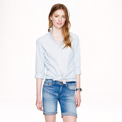 J.Crew DENIM BERMUDA SHORT IN SILVERLAKE WASH item a7265