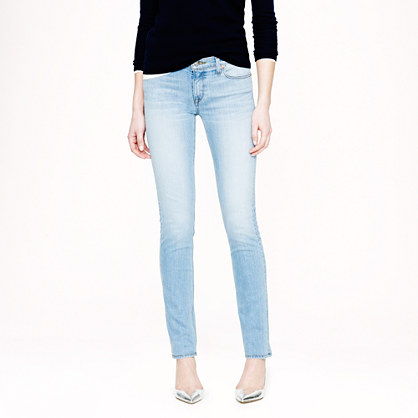  Stretch matchstick jean in chase wash Stretch matchstick jean in chase wash Stretch matchstick jean in chase wash PRODUCT DETAILS If straight without being skintight is your thing, then so are these jeans. Plus, we updated our denim collection with a premium stretch fabric from North Carolina-based Cone Denim®, one of the oldest denim mills in the world. Known for its amazing stretch and recovery, our new jean holds you in and never bags out (even after wearing it all day). Updated in a soft blue wash that's just right for warmer weather (but looks good year-round), this pair is just what your collection is missing. Sits above hip. Fitted through hip and thigh, with a straight leg. 32" inseam. 13 3/4" leg opening (based off size 28). Cotton. Traditional 5-pocket styling. Machine wash. Import. STRETCH MATCHSTICK JEAN IN CHASE WASH item a7305