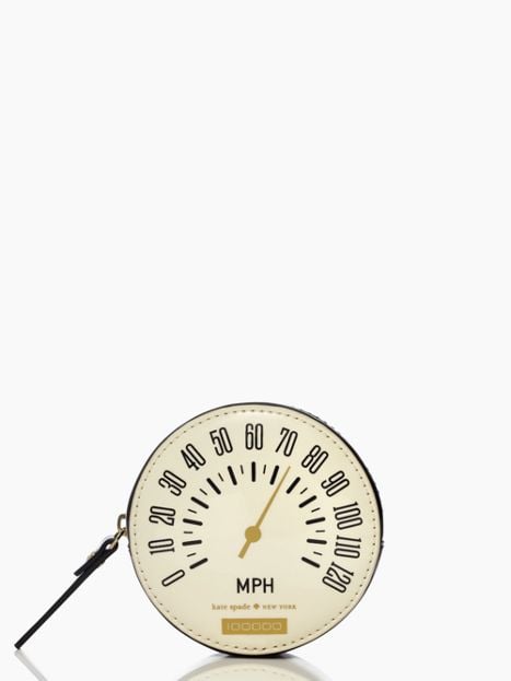 kate spade photo finish odometer coin purse