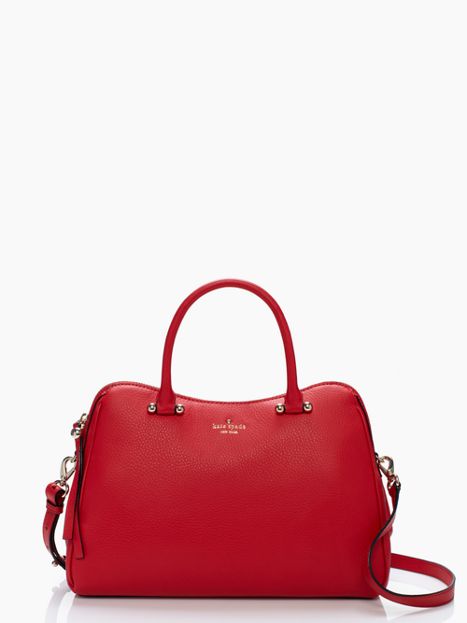 kate spade new york CHARLES STREET AUDREY bag in red.